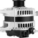 Alternator for Jeep Wrangler 2007-2008 3.8L V6, for Chrysler Town & Country/Dodge Grand Caravan 2008-2010 3.3L 3.8L V6, for Voyager 2008 3.3L, for Volkswagen Routan 2009-2010 3.8L, 4801304AA 11295
