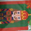 4 x Christmas Heritage Snowman Textured 12.5" x 18" Garden Flag Evergreen