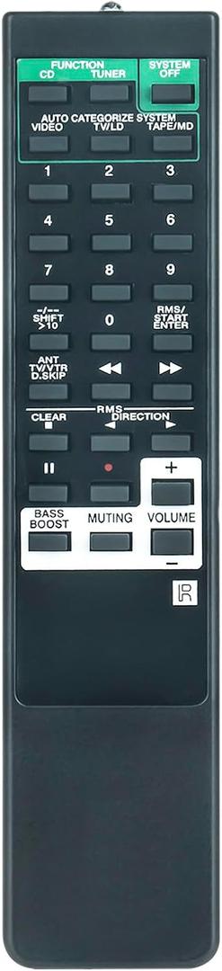 AULCMEET RM-U253 New Replacement Remote Control fit for Sony Audio Video AV Receiver STR-D36 STRD36 STR-D365 RMU253 STR-D315 STR-D565 STR-D600 STR-D665 STR-D800