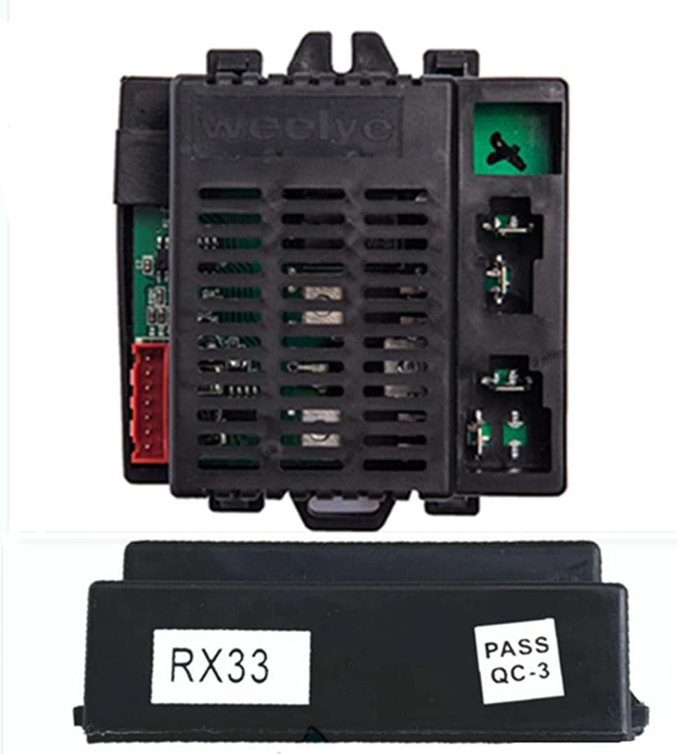 weelye RX33 12V 2.4G Bluetooth Receiver Controller Control Box Accessories for Children Electric Ride On Car Replacement Parts