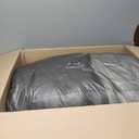 WhatsBedding 4 Inch Memory Foam Mattress Topper Twin for Back Pain Relief, Filled with Breathable Gel Memory Foam, Fluffy Comfort Supportive Pillow Top Mattress Topper, 75x39x4in (White)