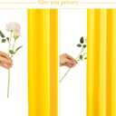 10ft x 10ft Yellow Backdrop Curtain for Parties Yellow Wrinkle Free Backdrop Drapes Panels for Birthday Party Baby Shower Wedding Photo Photography Polyester Fabric Background Decoration