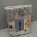 Homemate Washable Rug 5x7 Area Rugs - Vintage Faux Wool Rugs for Living Room Bedroom Dining Room - Non Slip Foldable Carpet Indoor Area Rug for Home Decor, Brown