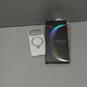 TORRAS Q3 Silicone 360 Spin for iPhone 17 Pro Case with Stand, Fit for MagSafe, Magnetic Ring Kickstand with Camera Control, Liquid Silicone Rubber Soft Phone Case for iPhone 17 Pro 6.3'', Light Ivory