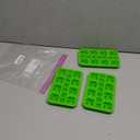 Tessco for you 3 Pieces Silicone Frog Chocolate Mold Funny Candy Molds Passover Jelly Ice Tray Gummy Animal Mold for Holiday Birthday Wizard Party Cake Decoration Kitchen Gift (Green)