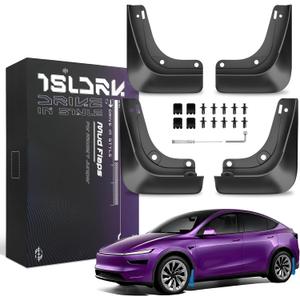 Mud Flaps for Tesla New Model Y Juniper 2025 2026 [Protect Paint/No Drilling] Splash Guards Fenders All Weather Mudflaps for Tesla Model Y Juniper Accessories 2025 2026