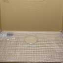 26.4 in. x 14.4 in. Rear Drain Sink Grid with Supersoft Silicone Feet in 304 Grade Stainless Steel