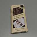 Heatless Curls Overnight Hair Curler - 4 Pcs Curling Rod to Sleep In, Velvet Hair Rollers with Satin Hair Scarf (Brown)