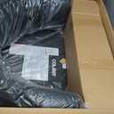 COLAMY Modern Velvet Accent Chairs Set of 2, Upholstered Barrel Chairs, Comfy Side Arm Chairs with 3 Legs for Living Room, Bedroom, Reading, Black