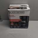 BLACK+DECKER 12-Cup Coffee Maker with Easy On/Off Switch, Easy Pour, Non-Drip Carafe with Removable Filter Basket, Vortex Technology, Black