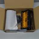 NAOEVO 7 Inch Amber LED Light Bar, 240W 24,000LM Offroad Fog/Driving Lights with Spot Flood Combo, LED Pods for Truck Boat UTV ATV, 2 Pack (Amber)