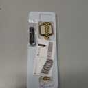 QUNDAXI Slim Watch Band Compatible with Apple Watch 41mm 45mm 42mm 44mm 40mm 38mm Metal Stainless Steel Watchband Suitable for iWatch 11/10/9/8/7/6/5/4/3/2/1/SE Series Women Luxury Strap (Gold)