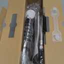 Ultra-Slim Bidet Attachment, Non-Electric Bidet Attachment, Adjustable Fresh Cold Water Pressure, Stainless Steel Inlet (White)