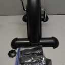 Mini Exercise Bike, AGM Under Desk Bike Pedal Exerciser Foot Cycle Arm & Leg Pedal Exerciser with LCD Screen Displays