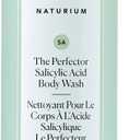 Naturium The Perfector Salicylic Acid Body Wash, Gentle & Smoothing Cleanser, 16.9 oz