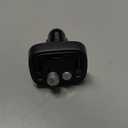 LIHAN USB C Bluetooth Car Adapter, AUX Wireless FM Radio Transmitter, Hands-Free Calling & Audio Receiver, MP3 Music Player, QC3.0 & Type-C PD Fast Charging,7 Colors LED Backlit, Support USB/TF Drive