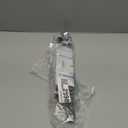 Spring Tension Curtain Rod 28 To 48 Inch Adjustable Expandable Black Tension Rod 7/8" Shower Curtain Rods No Drilling Spring Loaded Curtain Rod for Windows Bathroom Closet Kitchen Bedroom Doorway Door