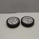 2 Pack Mower Front Drive Wheels for Craftsman Husqvarna 194231X460 401274X460 583719501 Wheel 8" X1-3/4