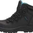 FSI FOOTWEAR SPECIALTIES INTERNATIONAL Women's 7673 Framer Black Leather Soft Toe EH Work Boots (Black)