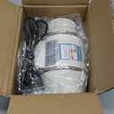 Voltset 4" Inch Inline Exhaust Fan with Remote Control, 280 CFM High Efficiency Air Flow for Bathroom, Kitchen, Grow Tent, Hydroponics, 3D Printer