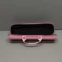 Buwico Hard Travel Case for Dyson Airstrait Straightener, Portable Storage Bag for Dyson Airstrait Straightener (Only Case, Pink)