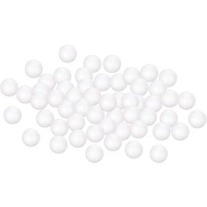 uxcell 50Pcs 1.5" White Polystyrene Foam Balls Smooth Round Solid Ball for Crafts, Art, DIY, Household, Party Decorations