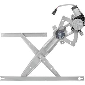 Obaee 748-212 Front Left Driver Side Window Regulator with Motor, Compatible with Ford Excursion 2000-2005/ F-250 F-350 Super Duty 1999-2012/ F-450 F-550 Super Duty 1999-2003, Replace OE 6C3Z2523209AA