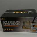 Cordless Snow Shovel, 20V Electric Snow Blower Compatible with De-Wait(No Battery), 13.5 Inch Cordless Snow Removal Shovel with Directional Plate - Yellow