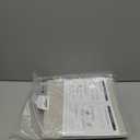 Color&Geometry Extremely White Beige Ultra Thin Indoor Door Mat 24"x36", Machine Washable Front Door Mat Non Slip, Low Profile Entrance Mat Indoor, Absorbent Carpet for Inside, Entry, Entryway (FOLD)