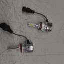 2 PCS H8/H11/H9 Car LED Light, 3000K 3800LM Super Bright Auto Headlight Bulb, Waterproof Car C6 LED Fog Light High and Low Beam Bulb Replacement, Plug & Play Bulb Lighting Car Accessories