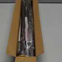 Thestoa Brown Shower Curtain Rod Adjustable 43-66 inch, 1"Diameter Spring Tension Curtain Rod No Drill, Anti-Rust Non-Slip Shower Rod for Bathroom Tension Rod