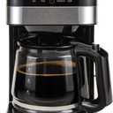 CUCKOO Classic 10-Cup Drip Coffee Maker, Easy To Use Coffee Machine with Programmable Timer, Includes Glass Coffee Pot with Two Brew Strength Settings and Reusable Mesh Filter (CCM-BD011B)