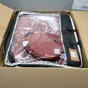 Car Seat Covers Front Seats Burgundy, Luxury Faux Leather Women Waterproof Non-Slip Seat Protector Universal Fit for Most Cars SUVs Trucks Pick-ups Car Accessories Interior(Wine Red-Front Seats)