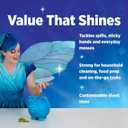 Sparkle Pick-A-Size Paper Towels, 6 Double Rolls (660 Sheets Total) - Strong 2-Ply Towels for Kitchen Cleanup and Everyday Messes