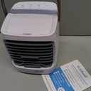 ChillWell 2.0 Evaporative Air Cooler for Room - 4-Speed Mini Portable Swamp Coolers with Humidifier | Indoor Personal Cooling Unit In Bedroom, Home Office, and Camping | USB- Rechargeable, Easy Setup