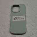 ORNARTO for iPhone 16 Pro Max Case 6.9"  Cute Curly Wave Edge | Camera Control Button | Shockproof Protective Liquid Silicone 16 Pro Max Phone Cover for Women Girls, Light Green