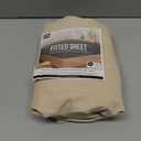 Utopia Bedding Queen Fitted Sheet - Bottom Sheet - Deep Pocket - Soft Microfiber - Shrinkage and Fade Resistant - Easy Care -1 Fitted Sheet Only (Ivory)