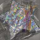 Sparkle and Bash Star Pinata with Pull Strings - Silver, 13 x 13 x 3 in - Space Theme Birthday Decoration & Baby Shower Supply - Pinatas with Pull Strings for Kids & Adults