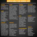 EcoNour Car Steering Wheel Cover | Premium & Durable PU Leather with Anti-Slip Design | Universal Fit 14.5" - 15" Steering Wheel Cover | Car and Truck Accessories - Black