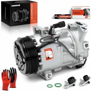 A-Premium Air Conditioner AC Compressor with Clutch Compatible with Nissan Sentra 1.8L 2013-2019