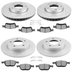 Brake and Rotors Kits,SCITOO 4pcs Brake Rotors and 8pcs Ceramic Brake Pads fit for 2004-2013 for Mazda 3
