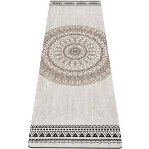 nuveti Yoga Mat Print Extra Thick TPE Non Slip Fitness Exercise Mat with Carrying Bag,72"x24" Extra Thick 6MM Exercise & Workout Mat for Yoga, Pilates Fitness and Floor Exercises