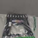 ACKO Folding Step Stool Foldable 16 Inch 400 lbs Capacity, Plastic Stools for Adults and Kids, Collapsible Stools for Kitchen, Stepping Stool with Handle, Black, 1 PC