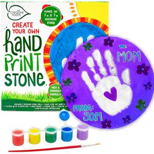 Creative Roots Create Your Own Handprint Stone by Horizon Group USA