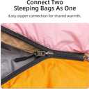 Ultralight Down Sleeping Bag for Adults with Pillow,15F 32F 45F Ultra Compact Mummy Sleeping Bag with 680FP Duck Down for Women,Kids,Teens Backpacking,Camping and Hiking Outdoor