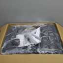 5-in-1 Cat Wall Shelves, Solid Wood & Velvet & Sisal Scratcher, 44lbs Max Load, Wall Mounted Cat Furniture for Climbers, Cat Climbing Wall System, Fits Drywall & Solid Walls - Dark Gray