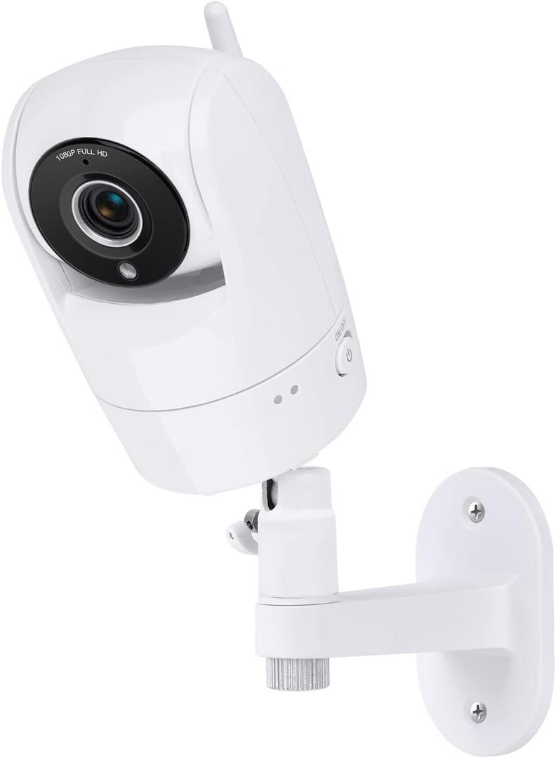 Adjustable Baby Monitor Wall Mount for VTech VM901/VM924/VM923/VM928, Full-Range View and Easy Installation Without Drilling