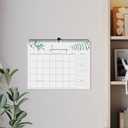 Jotsome Wall Calendar 2026, 14.2"x11.2" Monthly Calendar From Now To December 2026, Bleed-Proof Paper Calendar with Notes For Home and Office, Easy Organizing(Florals)