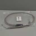 41.3" Stainless Steel Braided Extended Throttle and Idle Cable Kit for 2007-2022 Harley Sportsters XL Models, 1996-2017 Some Dyna Models