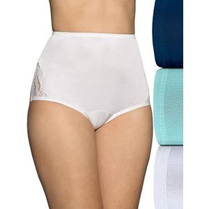 Vanity Fair Women's High Waisted Underwear, Full Coverage Ladies Panties, Perfectly Yours Briefs 5XL